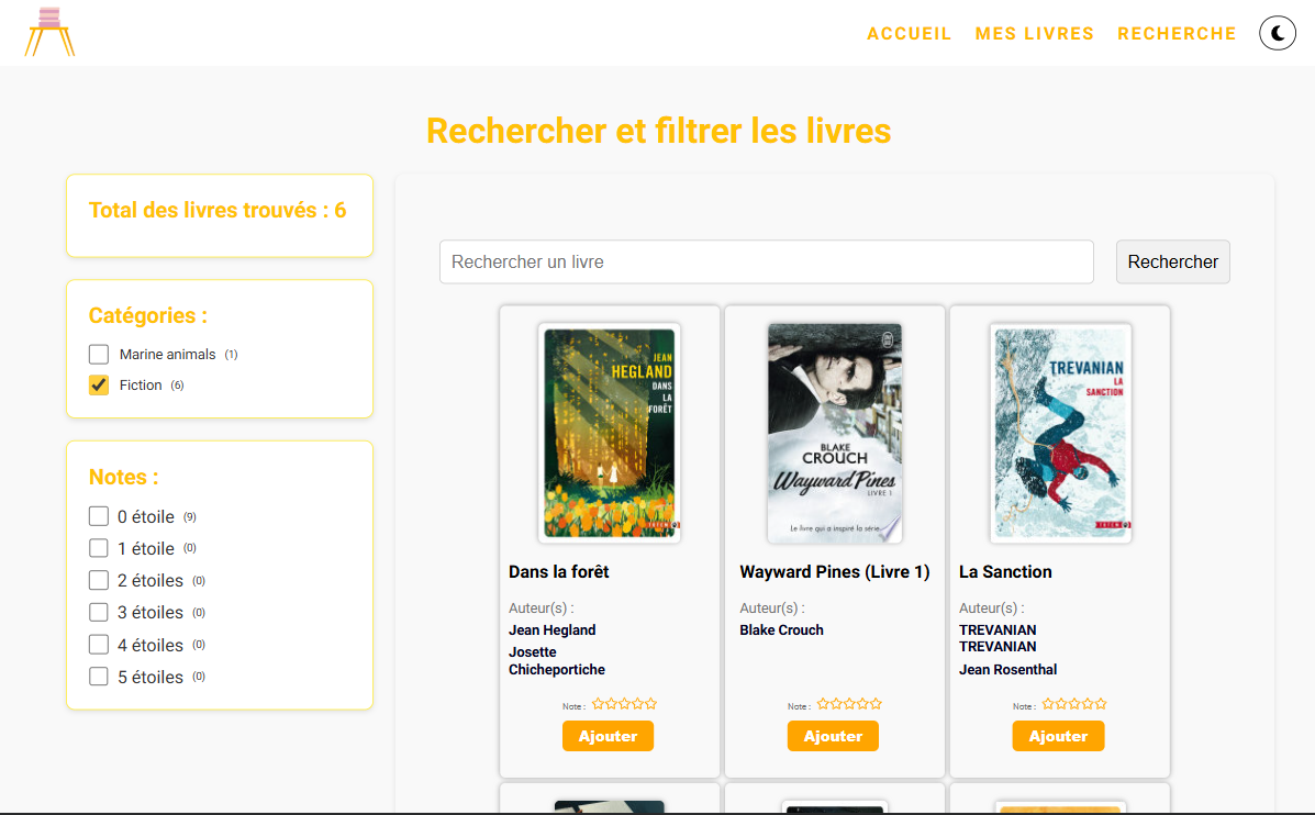 Image page d'accueil avec des livres au détour des mots